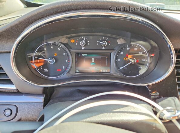 KL4CJ1SB2JB711584 2018 BUICK ENCORE Black Instrument cluster view
