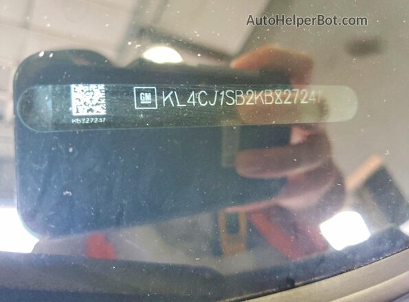 KL4CJ1SB2KB827241 2019 BUICK ENCORE White Вид підкапотного простору