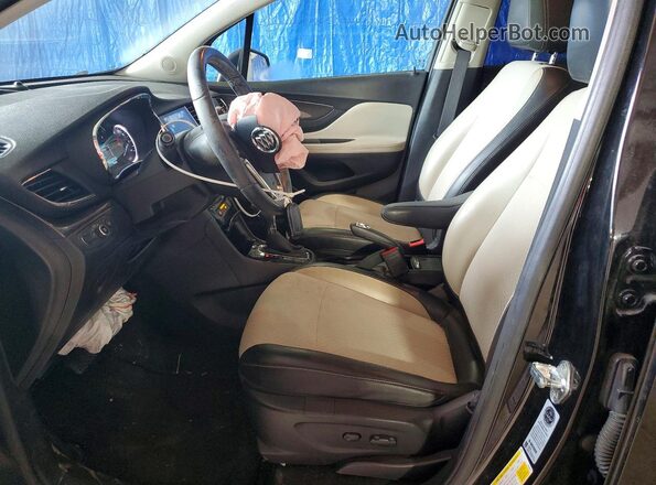 KL4CJ1SB5JB625959 2018 BUICK ENCORE Black Вид салону спереду