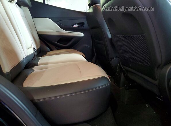 KL4CJ1SB5JB625959 2018 BUICK ENCORE Black Вид задньої частини салону