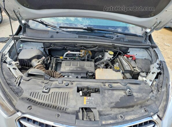 KL4CJ1SB5KB730907 2019 BUICK ENCORE Silver Engine compartment view