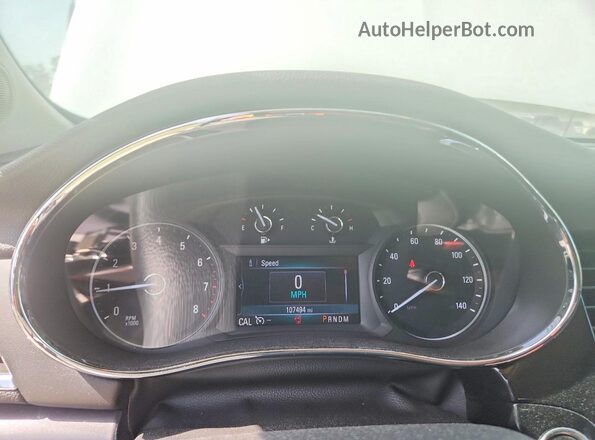 KL4CJ1SB5KB801104 2019 BUICK ENCORE White Սարքավորումների վահանակի տեսք