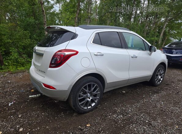 KL4CJ1SB5KB901591 2019 BUICK ENCORE White Rear right
