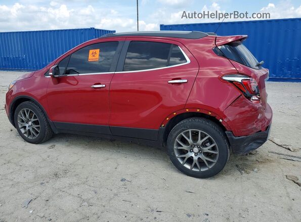 KL4CJ1SB6KB744508 2019 BUICK ENCORE Red Հետևի ձախ