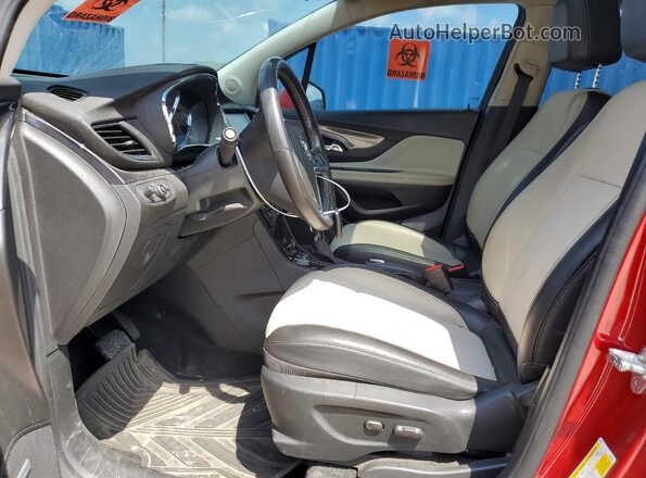 KL4CJ1SB6KB744508 2019 BUICK ENCORE Red Սալոնի դիմացի տեսք