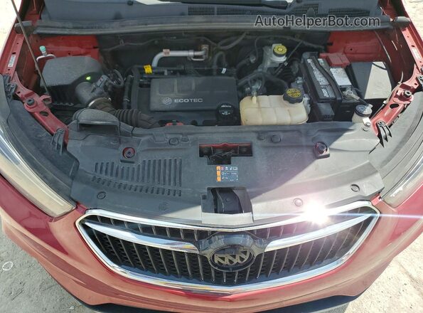 KL4CJ1SB6KB744508 2019 BUICK ENCORE Red Շարժիչի բաժամունքի տեսք