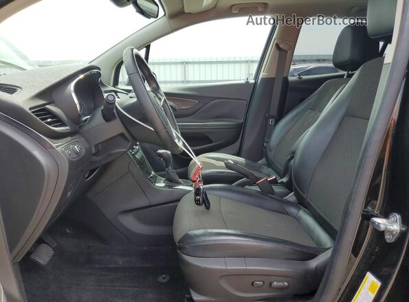 KL4CJ1SB6KB797807 2019 BUICK ENCORE Black წინა სალონის ხედი