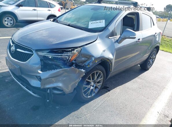 KL4CJ1SB7KB783222 2019 BUICK ENCORE Gray Front left