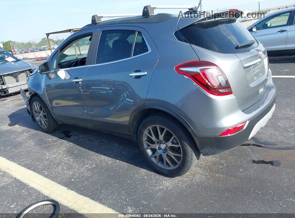 KL4CJ1SB7KB783222 2019 BUICK ENCORE Gray Rear left