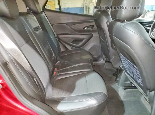 KL4CJ1SB7KB832354 2019 BUICK ENCORE Red უკანა სალონის ხედი