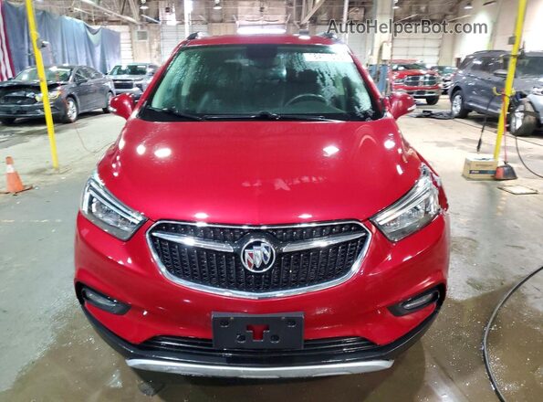 KL4CJ1SB7KB832354 2019 BUICK ENCORE Red წინა ხედი