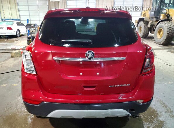 KL4CJ1SB7KB832354 2019 BUICK ENCORE Red უკანა ხედი