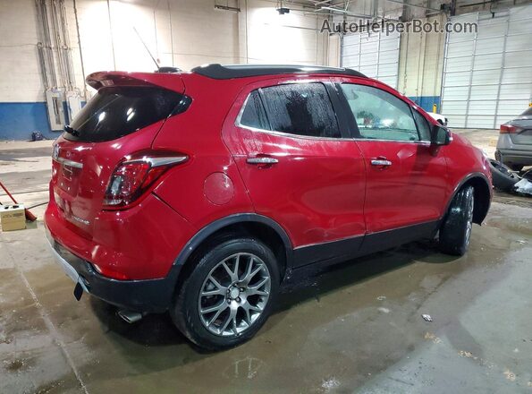KL4CJ1SB7KB832354 2019 BUICK ENCORE Red უკანა მარჯვენა