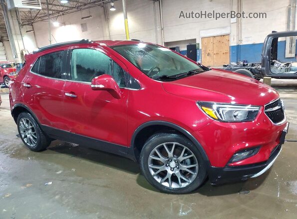 KL4CJ1SB7KB832354 2019 BUICK ENCORE Red წინა მარჯვენა