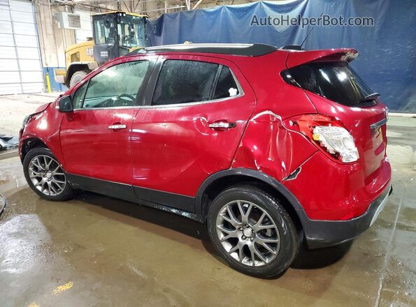 KL4CJ1SB7KB832354 2019 BUICK ENCORE Red უკანა მარცხენა