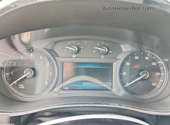 KL4CJ1SB7LB005262 2020 BUICK ENCORE White Widok zestawu wskaźników