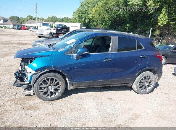 KL4CJ1SB8KB824182 2019 BUICK ENCORE Blue 