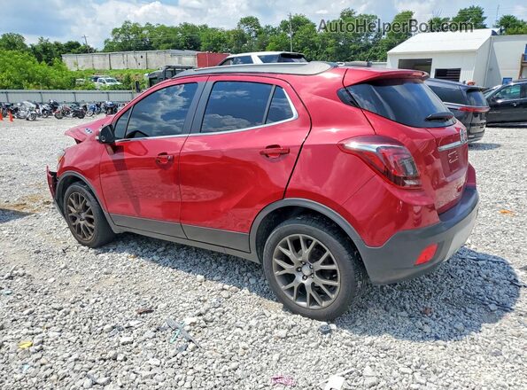 KL4CJ1SM2GB603783 2016 BUICK ENCORE Burgundy Задня ліва чверть