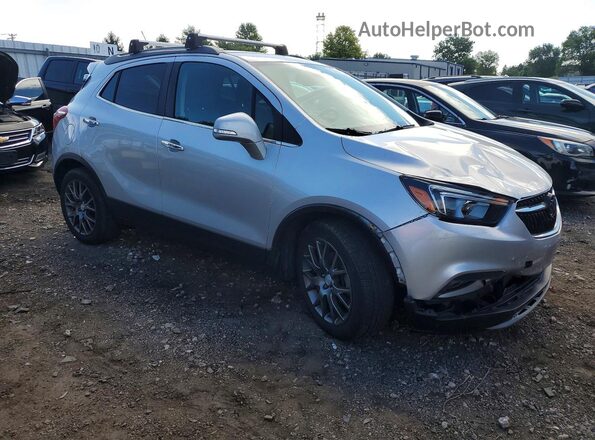 KL4CJ1SM6KB714667 2019 BUICK ENCORE Silver Przód prawy
