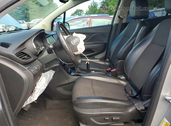 KL4CJ1SM6KB714667 2019 BUICK ENCORE Silver Widok wnętrza z przodu