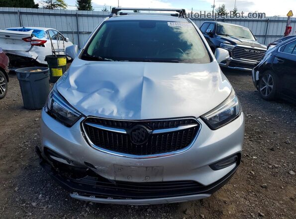 KL4CJ1SM6KB714667 2019 BUICK ENCORE Silver Widok z przodu
