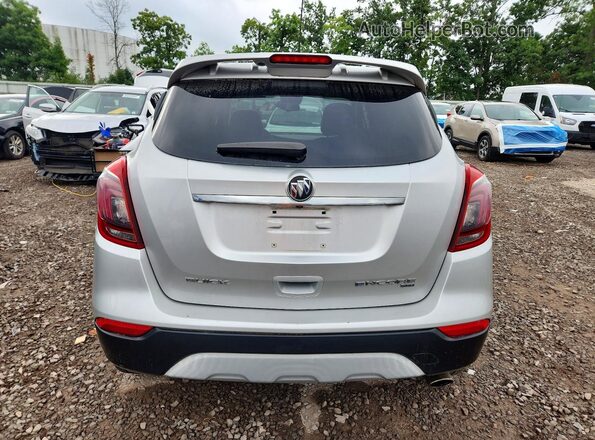 KL4CJ2SB2HB043818 2017 BUICK ENCORE Silver Rear view