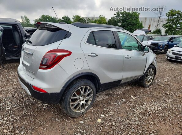 KL4CJ2SB2HB043818 2017 BUICK ENCORE Silver Rear right