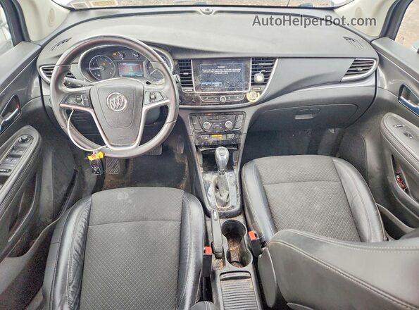 KL4CJ2SB2HB043818 2017 BUICK ENCORE Silver Dashboard view