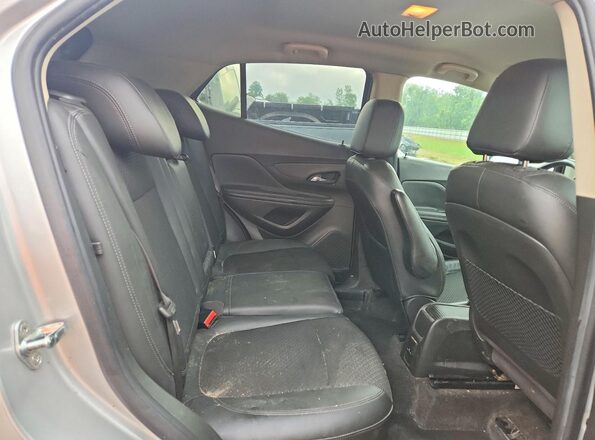 KL4CJ2SB2HB043818 2017 BUICK ENCORE Silver Rear seats view