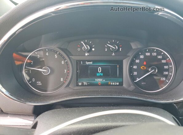 KL4CJ2SB3JB646072 2018 BUICK ENCORE White Vista del cuadro de instrumentos