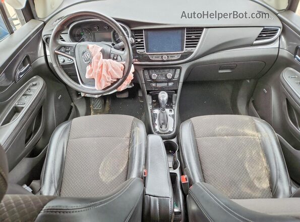 KL4CJ2SB4KB916685 2019 BUICK ENCORE Blue წინა პანელის ხედი