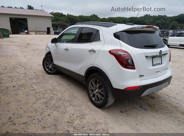 KL4CJ2SB6KB786439 2019 BUICK ENCORE White Rear left