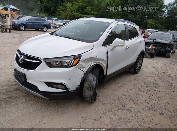 KL4CJ2SB6KB786439 2019 BUICK ENCORE White Front left