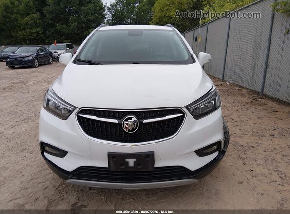 KL4CJ2SB6KB786439 2019 BUICK ENCORE White Instrument cluster view