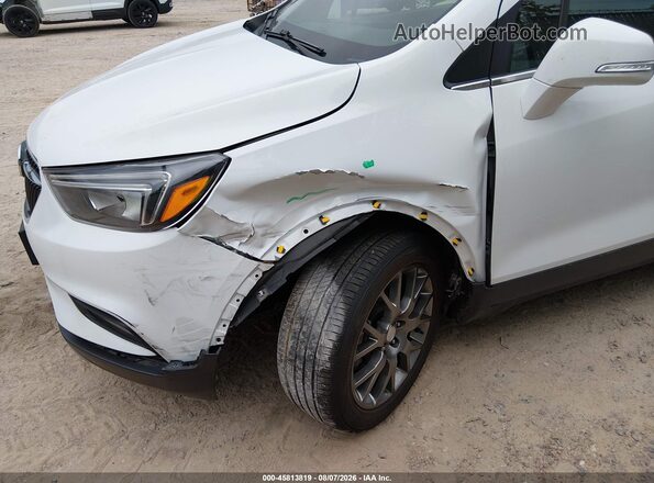 KL4CJ2SB6KB786439 2019 BUICK ENCORE White Front view
