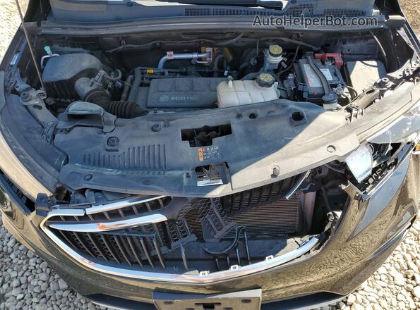 KL4CJ2SBXJB671454 2018 BUICK ENCORE Black Vista del compartimento del motor