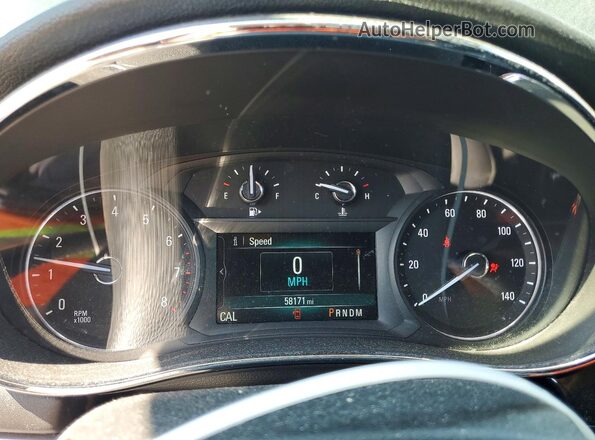 KL4CJ2SBXJB671454 2018 BUICK ENCORE Black Vista del cuadro de instrumentos