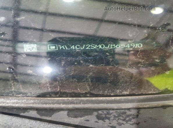 KL4CJ2SM0JB654910 2018 BUICK ENCORE White Панорамний вид салону 360°