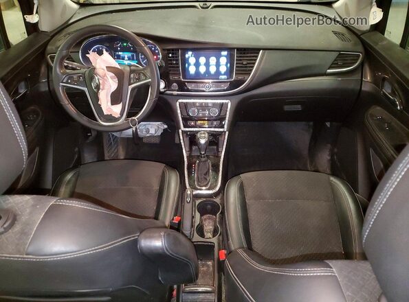 KL4CJ3SB0HB058582 2017 BUICK ENCORE Черный Вид панели приборов