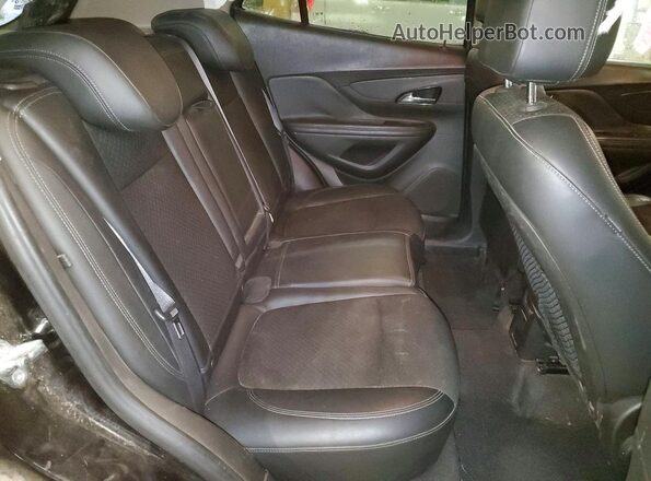 KL4CJ3SB0HB058582 2017 BUICK ENCORE Черный Вид задней части салона