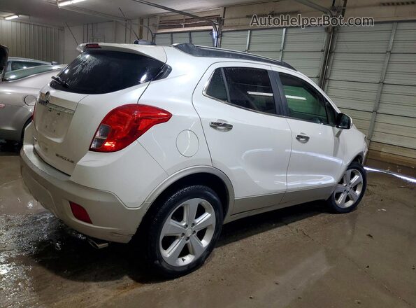 KL4CJASB0GB554338 2016 BUICK ENCORE White Rear right