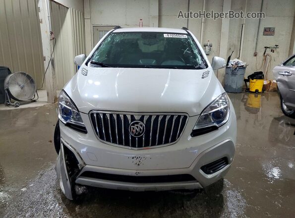 KL4CJASB0GB554338 2016 BUICK ENCORE White Front view