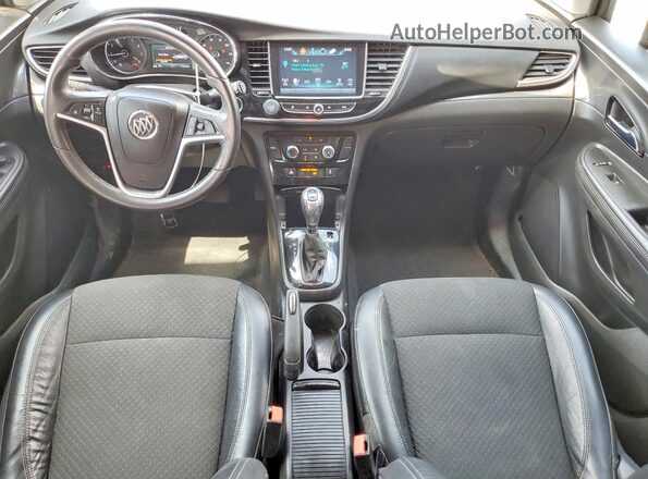KL4CJASB0HB054133 2017 BUICK ENCORE White Dashboard view