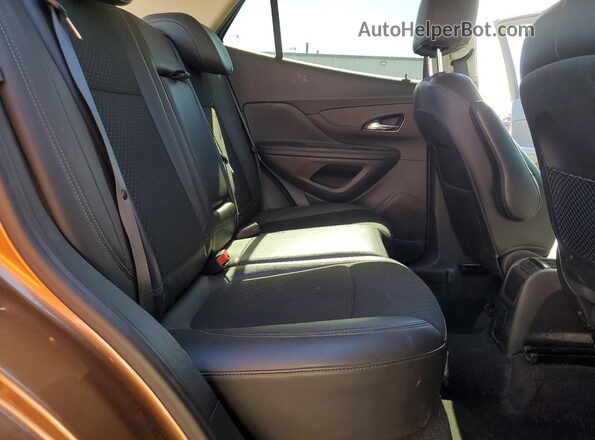 KL4CJASB0HB106859 2017 BUICK ENCORE Brown Rear seats view