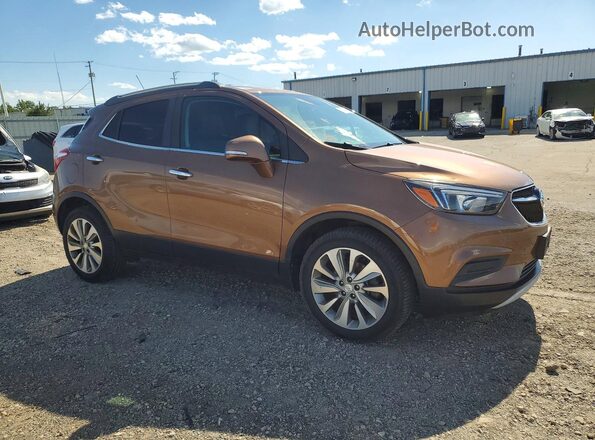 KL4CJASB0HB106859 2017 BUICK ENCORE Brown Front right