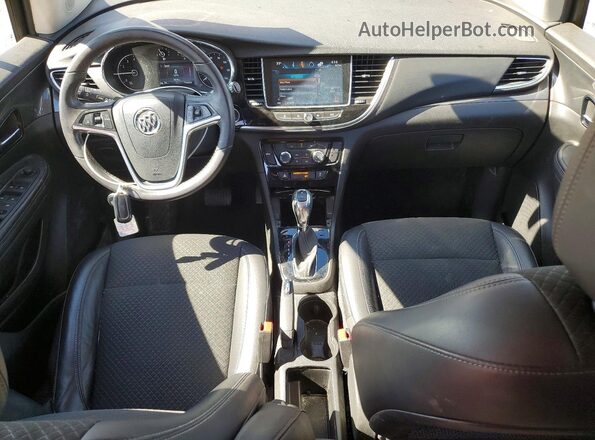 KL4CJASB0HB106859 2017 BUICK ENCORE Brown Dashboard view