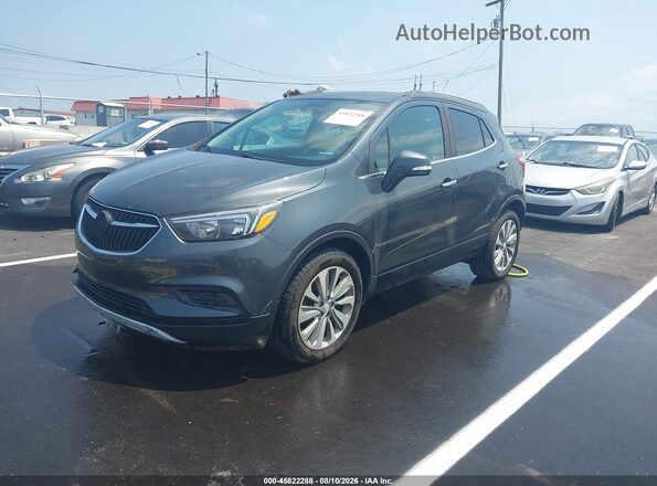 KL4CJASB0HB191363 2017 BUICK ENCORE Gray წინა ხედი