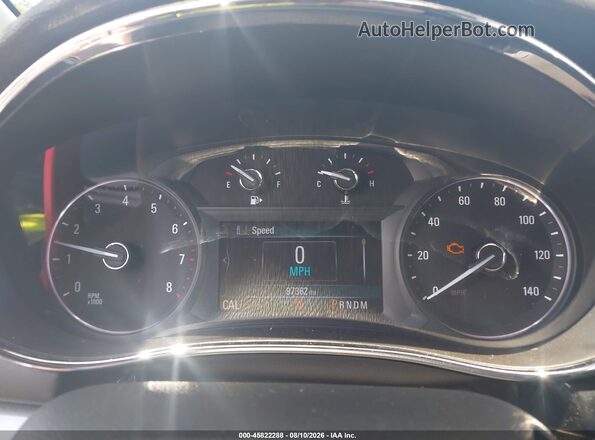 KL4CJASB0HB191363 2017 BUICK ENCORE Gray უკანა სავარძლების ხედი