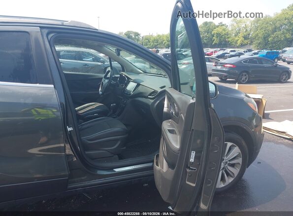 KL4CJASB0HB191363 2017 BUICK ENCORE Gray წინა სალონის ხედი