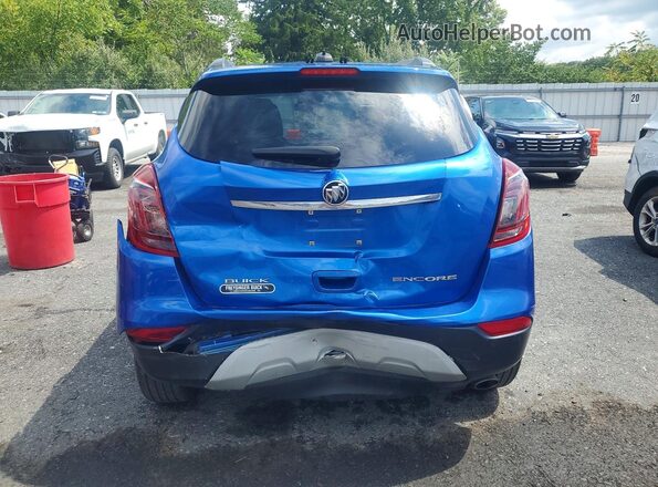 KL4CJASB0JB510704 2018 BUICK ENCORE Blue Вид ззаду